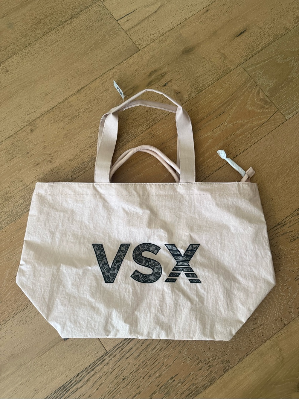 VSX light Pink Canvas Tote Bag